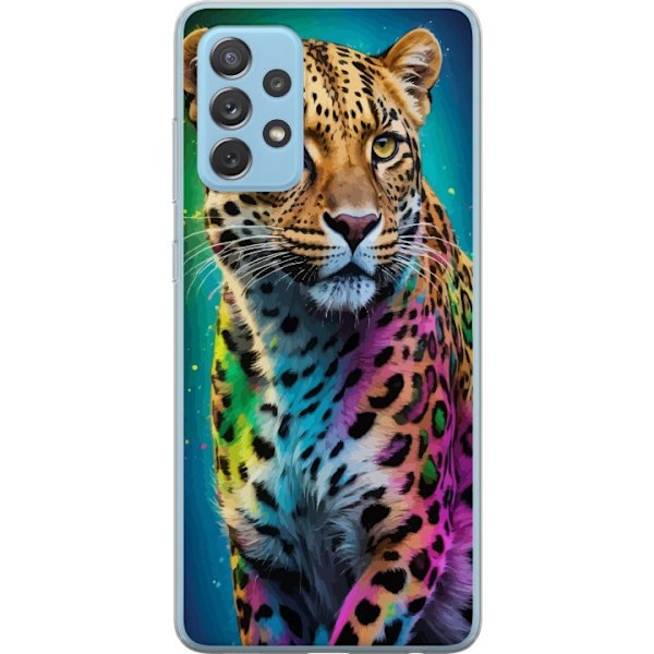 Samsung Galaxy A72 5G Läpinäkyvä kuori Leopard