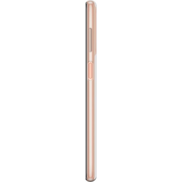 Samsung Galaxy A23 5G Läpinäkyvä kuori pinkki