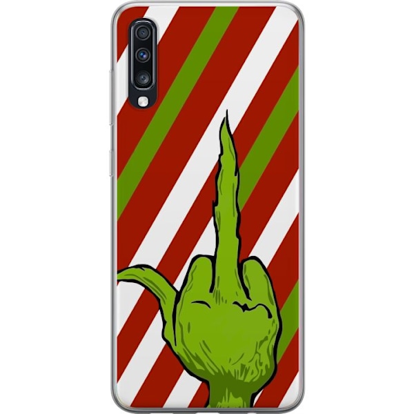 Samsung Galaxy A70 Gjennomsiktig deksel Grinch