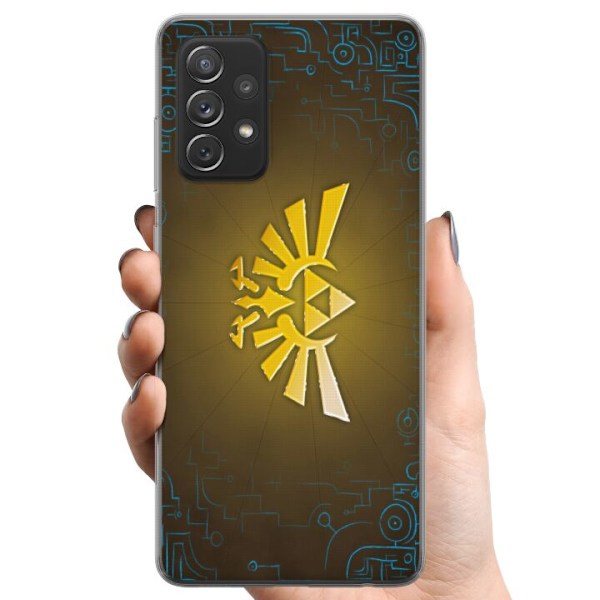 Samsung Galaxy A52 5G TPU Matkapuhelimen kuori Zeldan Legenda