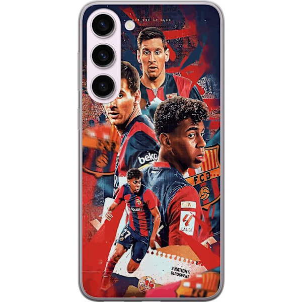 Samsung Galaxy S23+ Läpinäkyvä kuori Yamal Lamine x Messi