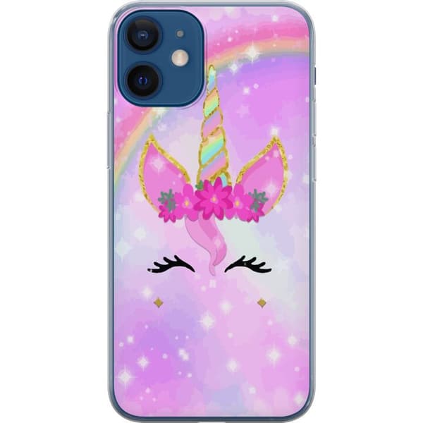 Kompatibelt Mobilskal till Apple iPhone 12 mini Unicorn Face