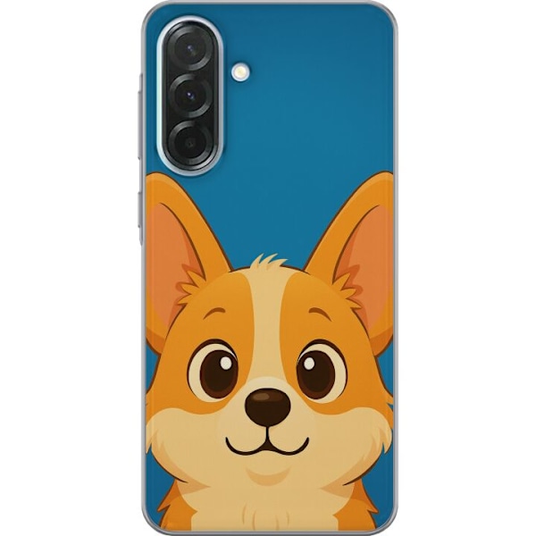 Samsung Galaxy A36 Gjennomsiktig deksel Hello Corgi