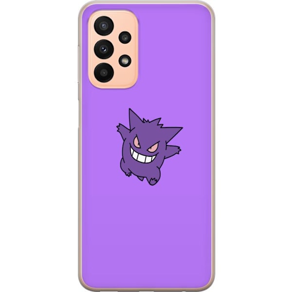 Samsung Galaxy A23 Gjennomsiktig deksel Gengar Pokémon