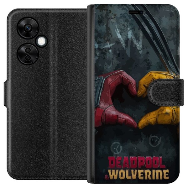 OnePlus Nord CE 3 Lite Plånboksfodral Wolverine Deadpool