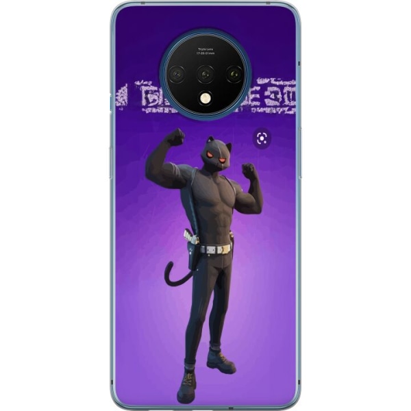 OnePlus 7T Gennemsigtig cover Fortnite - Meowscles