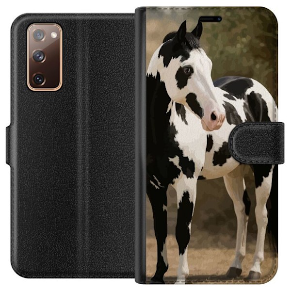 Samsung Galaxy S20 FE Plånboksfodral Vacker Häst – elegant