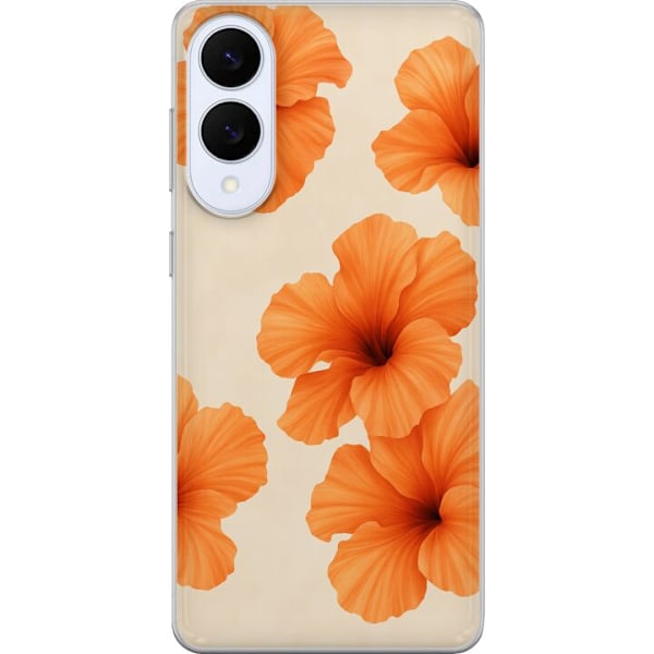 Samsung Galaxy S25 Edge Gjennomsiktig deksel Papaya Punch