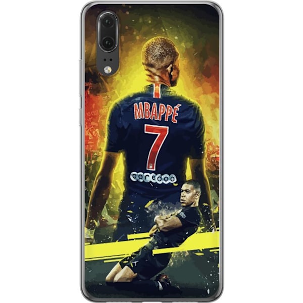 Huawei P20 Gjennomsiktig deksel Kylian Mbappé