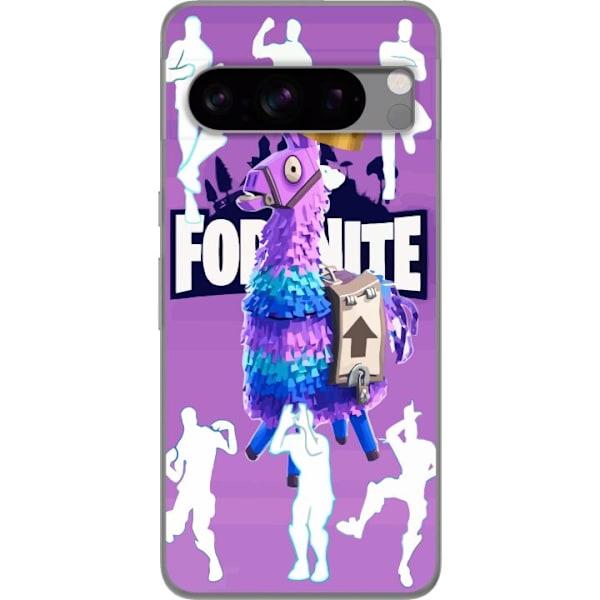 Google Pixel 8 Pro Läpinäkyvä kuori Fortnite