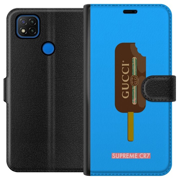 Xiaomi Redmi 9C Plånboksfodral Gucci Glass