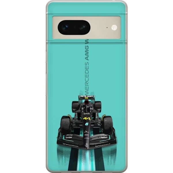 Google Pixel 7 Gjennomsiktig deksel Mercedes F1