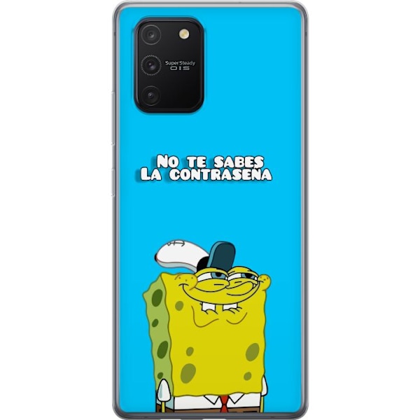 Samsung Galaxy S10 Lite Gennemsigtig cover SvampeBob Firkant