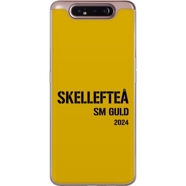 Samsung Galaxy A80 Gennemsigtig cover Skellefteå SM GULD