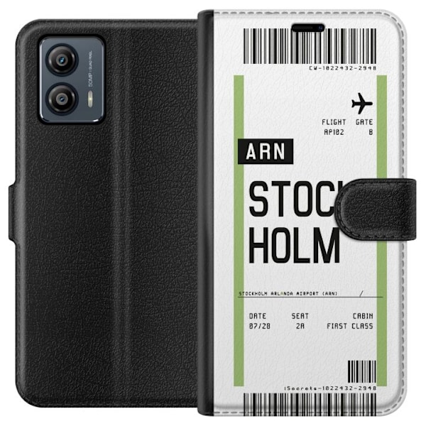 Motorola Moto G53 Lommeboketui Stockholm