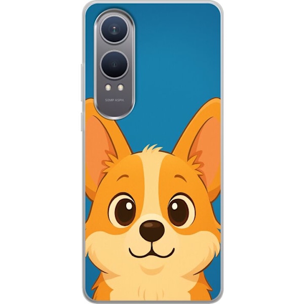 OnePlus Nord CE4 Lite Läpinäkyvä kuori Hello Corgi