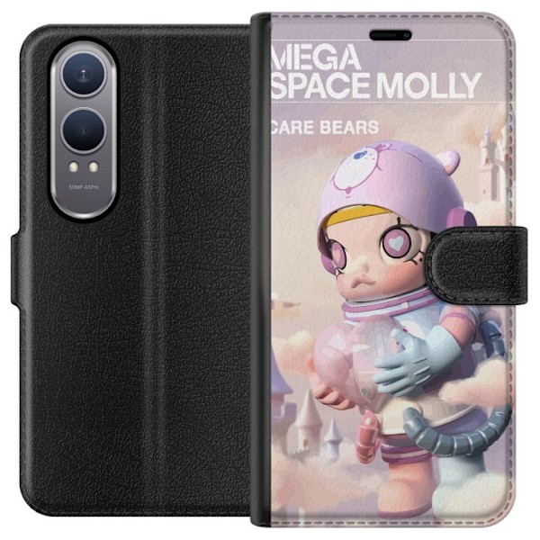 OnePlus Nord CE4 Lite Tegnebogsetui Mega Space Molly Care Bear