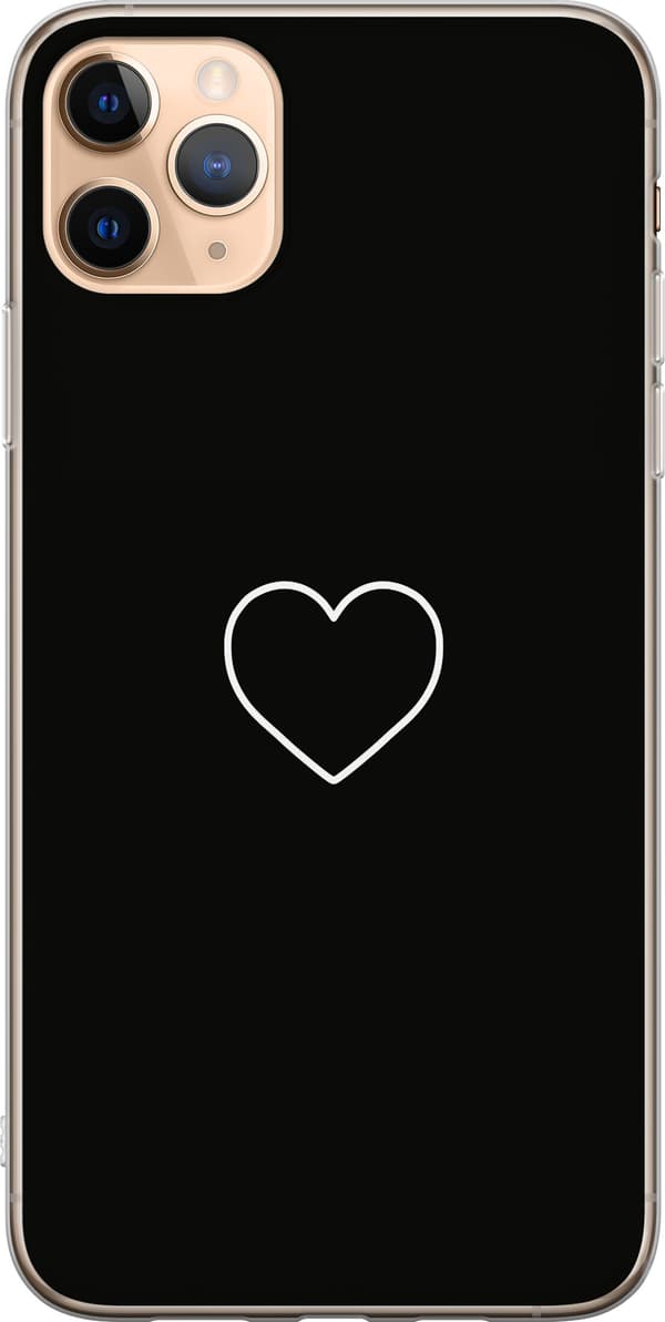 Kompatibelt Mobilskal till Apple iPhone 11 Pro Max Hjärta