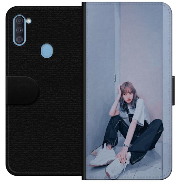 Samsung Galaxy A11 Lompakkokotelo Lisa from Blackpink – K-po