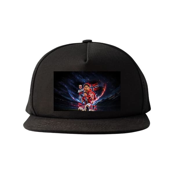 Snapback-lippalakki musta one size