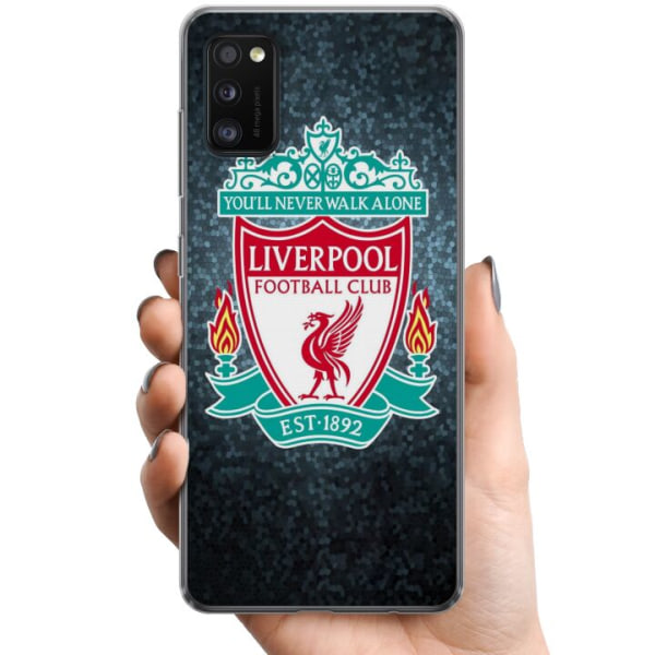 Samsung Galaxy A41 TPU Matkapuhelimen kuori Liverpoolin Jalkap