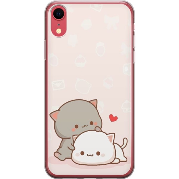 Apple iPhone XR Läpinäkyvä kuori Kawaii