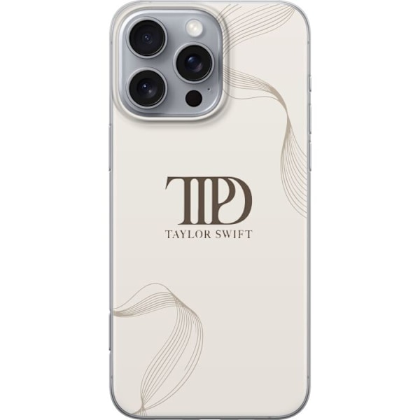 Apple iPhone 16 Pro Max Gennemsigtig cover Taylor Swift