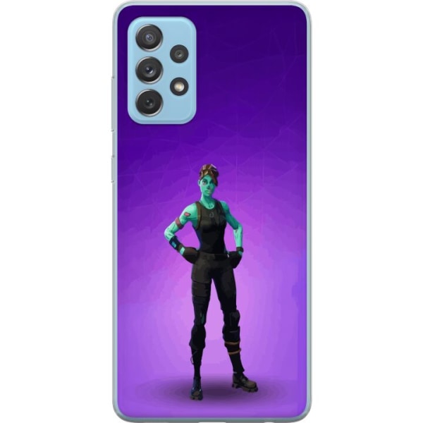 Samsung Galaxy A52 5G Läpinäkyvä kuori Fortnite - Ghoul Tro