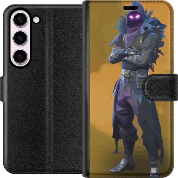 Kompatibel Tegnebogsetui til Samsung Galaxy S23 Fortnite - Raven