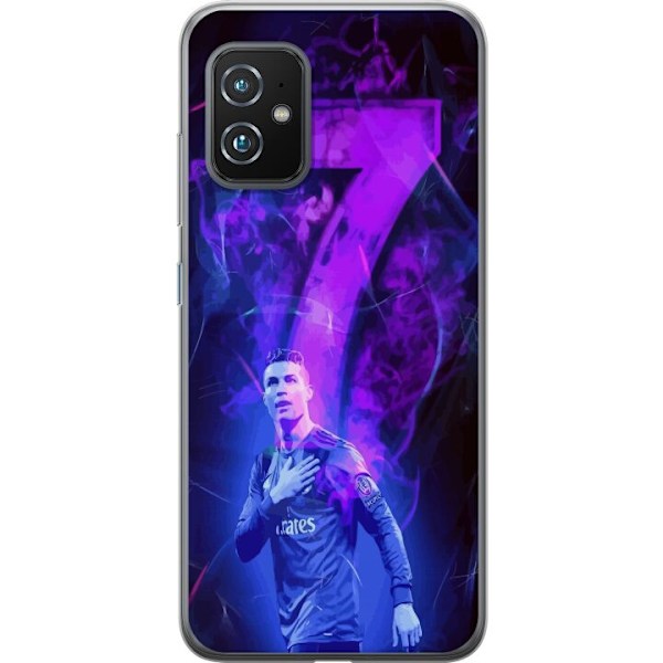 Asus Zenfone 8 Gennemsigtig cover Ronaldo 7