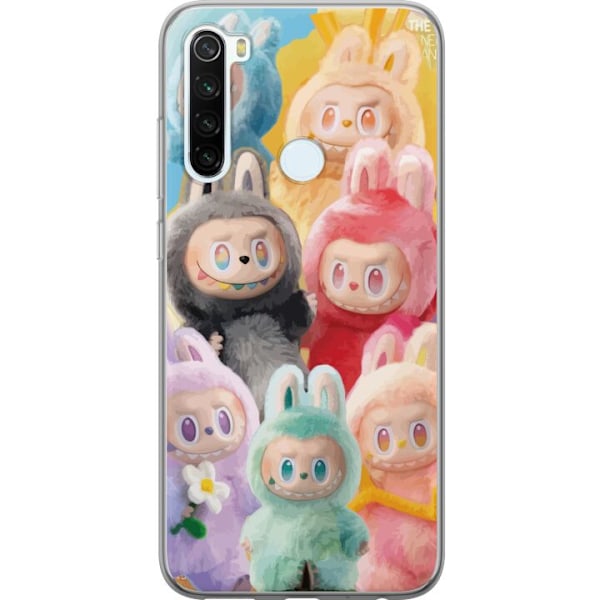 Xiaomi Redmi Note 8 Läpinäkyvä kuori Labubu Luonnos Tyyli
