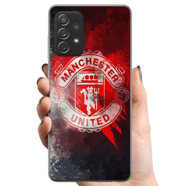 Samsung Galaxy A52 5G TPU Matkapuhelimen kuori Manchester Unit