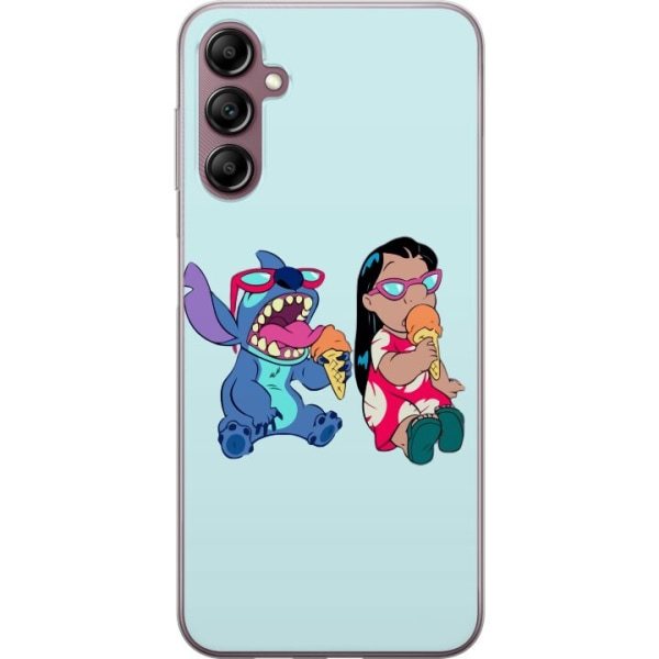 Samsung Galaxy A14 5G Gennemsigtig cover Lilo & Stitch