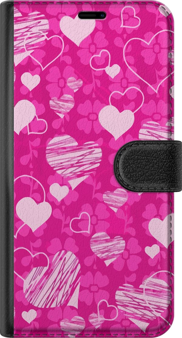 Kompatibelt Plånboksfodral till Samsung Galaxy A53 5G PopHeartPattern