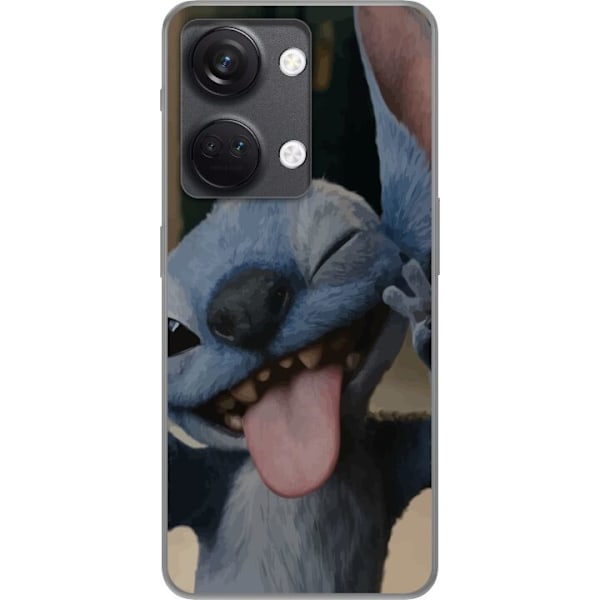 OnePlus Nord 3 Genomskinligt Skal Stitch Söt Alien – Blå Favorit från Yttre Rymden