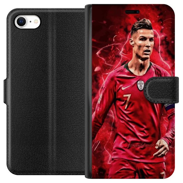 Apple iPhone 6 Plånboksfodral Ronaldo Skills – CR7 Design för Äkta Supporters