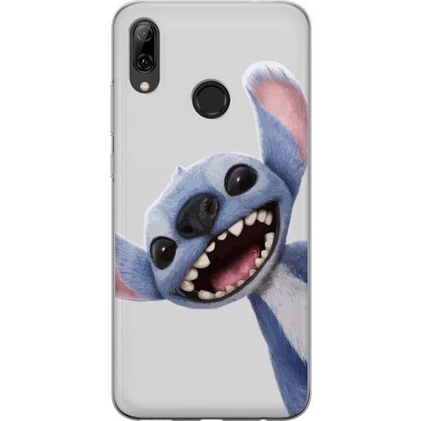 Huawei P smart 2019 Läpinäkyvä kuori Stitch liikkeessä - Kawaii-suunnittelu faneille ja lapsille