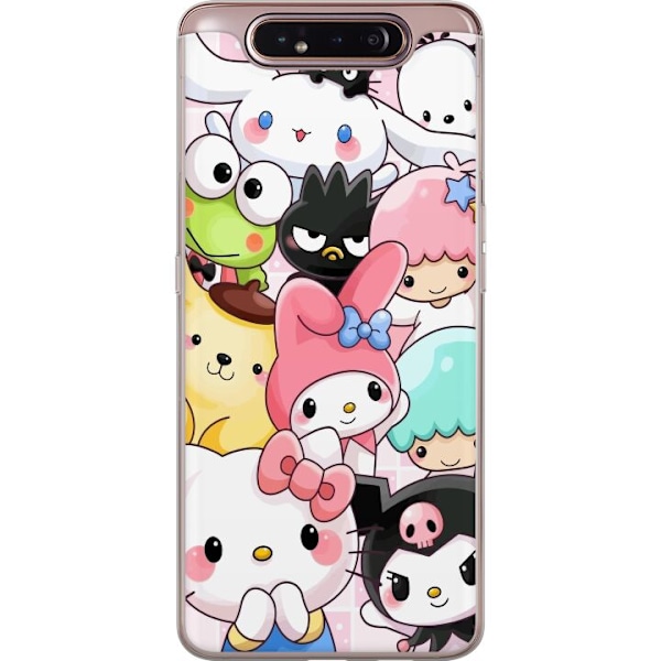 Samsung Galaxy A80 Gennemsigtig cover Kawaii Sanrio Crew