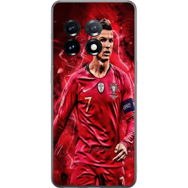 OnePlus 11R Läpinäkyvä kuori Ronaldon Taidot - CR7 Suunnitt