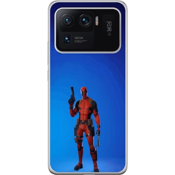 Xiaomi Mi 11 Ultra Läpinäkyvä kuori Fortnite - Spider-Man