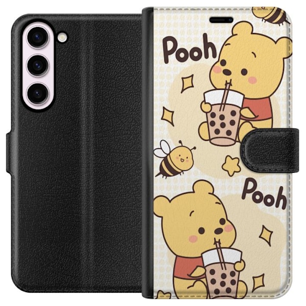 Samsung Galaxy S23+ Lommeboketui Nalle Pooh stil - klassisk bj