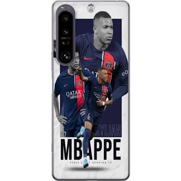 Sony Xperia 1 IV Läpinäkyvä kuori Kylian Mbappé