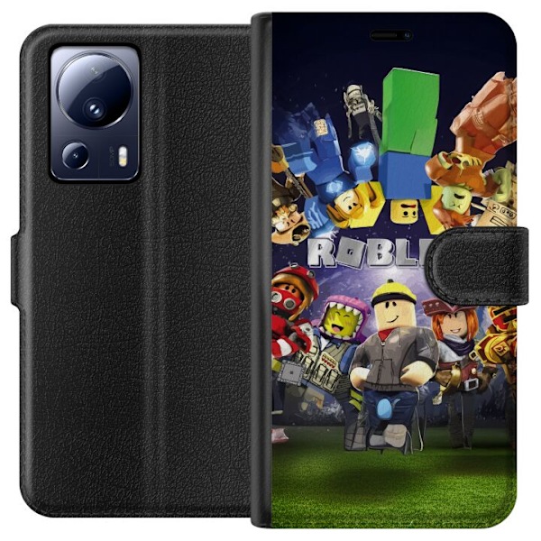 Xiaomi 13 Lite Tegnebogsetui Roblox Verden - Gaming Eventyr fo