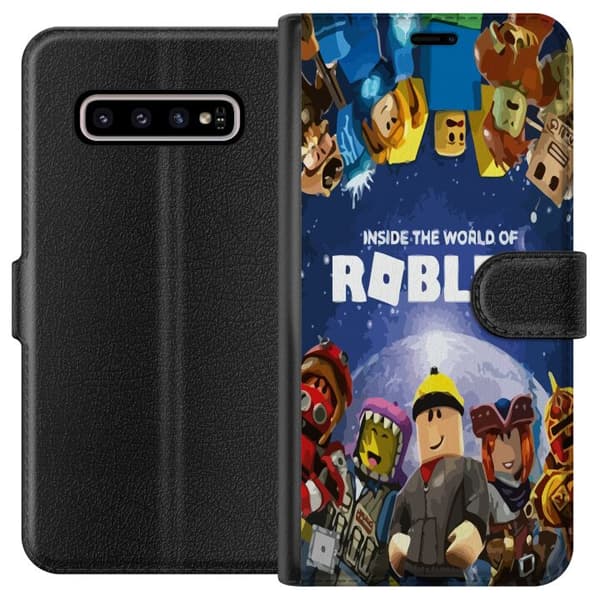 Kompatibelt Lommeboketui til Samsung Galaxy S10+ Roblox