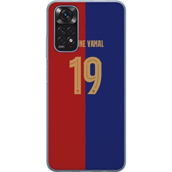 Xiaomi Redmi Note 11 Gennemsigtig cover Lamine Yamal