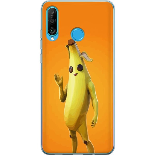 Huawei P30 lite Läpinäkyvä kuori Peely