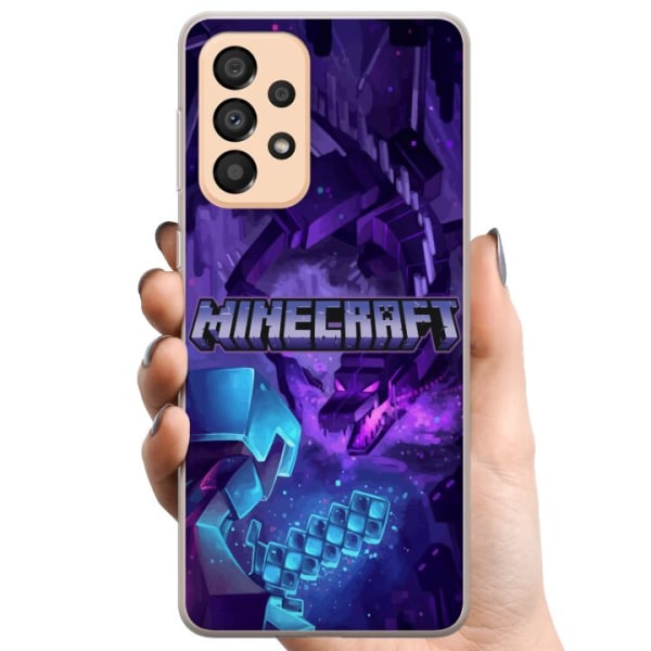 Samsung Galaxy A33 5G TPU Mobildeksel Minecraft