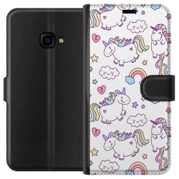 Samsung Galaxy Xcover 4 Plånboksfodral Unicorn Pattern
