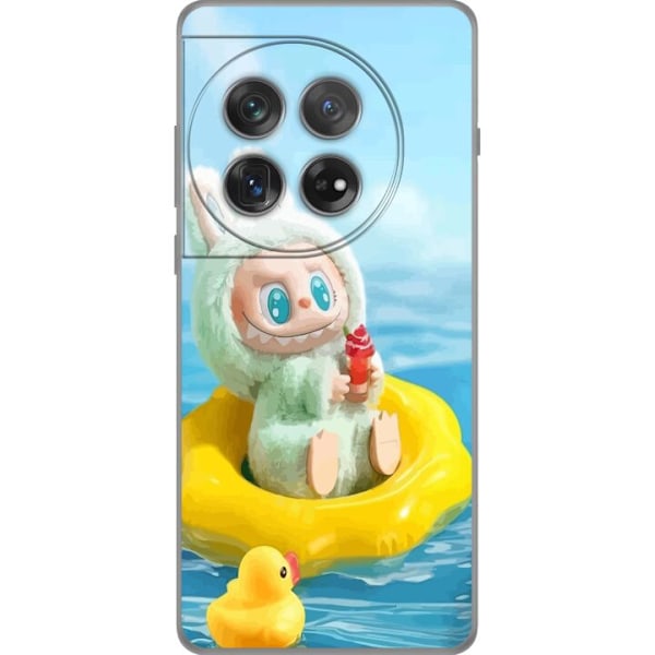 OnePlus 12 Läpinäkyvä kuori Labubu Macaron-sarja