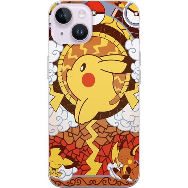 Kompatibelt Mobildeksel til Apple iPhone 14 Pikachu